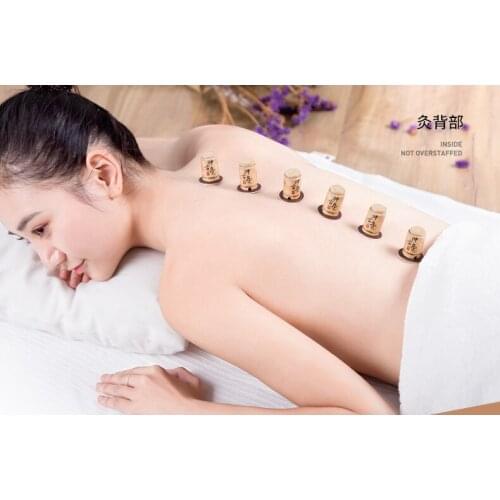 25 minutes portable acupuncture moxibustion moxa sticker 30pcs back/belly/foot/body warm moxibustion massage