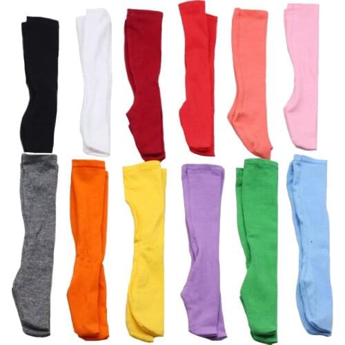 5Pcs/Lot Random 5 Pairs of Socks in Different Colors for 60cm BJD SD Dolls and 1/3 BJD Dolls Clothes Dress Accessories