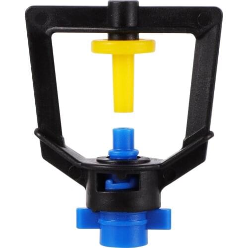 5 Pcs Garden Irrigation Micro Refracting Nozzle Greenhouse Orchard Flower Bed Watering Sprinkler 360 Degree Misting Nozzles