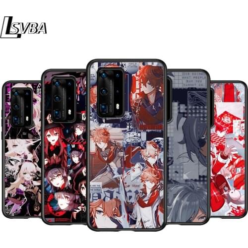 Anime Genshin darbe For Huawei P Smasrt 2018 2019 2020 2021 Smart S/Z Smart Plus Smart Pro Black Cover Silicone Soft Phone Case
