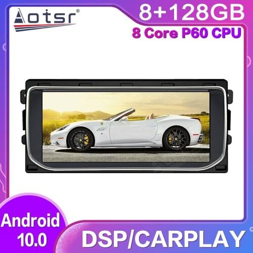 Android 10 Car Radio Multimedia Radio Player For Land Rover Range Rover Sport L494 SVR 2013 - 2019 GPS Navigation CarPlay 4G SIM