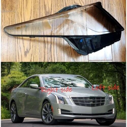 Car Headlamp Lens For Cadillac ATS 2013 2014 2015 2016 2017 Car Headlight cover Headlamp Lens Auto Shell Cover
