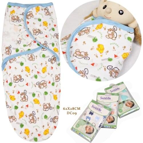 Babies Swaddle Blanket Baby Muslin Pure Cotton Soft Infant Sleep Sack Baby Swaddle Wrap for Newborns Wrapper Kick-proof Bag