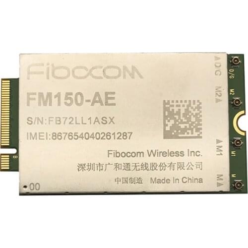 Fibocom 5G module FM150-AE M.2 Module