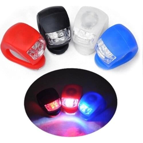 HotLED Bike Cycling Light Front Tail Flash Lamp Bulb Waterproof Safety Handlebar Light Rear Wheel Bicycle Warning Lights 6 color