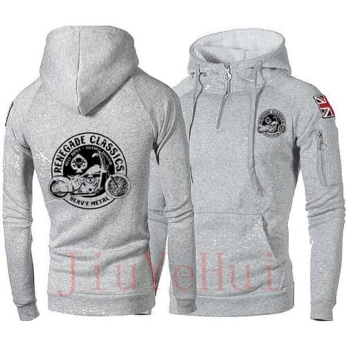 Jiuyehui Men's Zip Hoodies