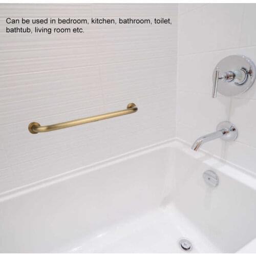 Wall Mounted Bath Shower Grab Bar Bathtub Safety Handrail Helping Handle for Children Elderly Tool