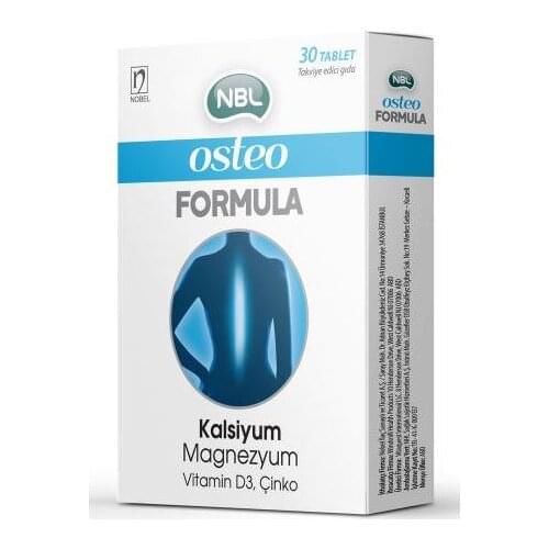 NBL Osteo Formula Magnesium Vitamin D 30 Tablet