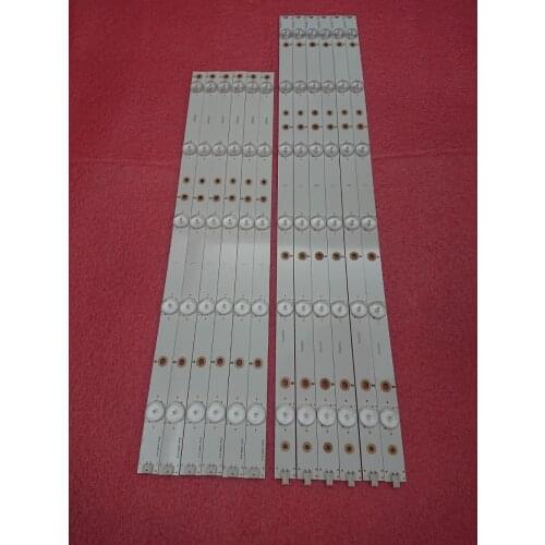 New 10set=120 PCS LED strip For LC-50LB370U 50LB371U 50LB261U 500TT65 500TT66 V1 LC-50LB481C 500TT61 V0 500TT62 500TT63 500TT64