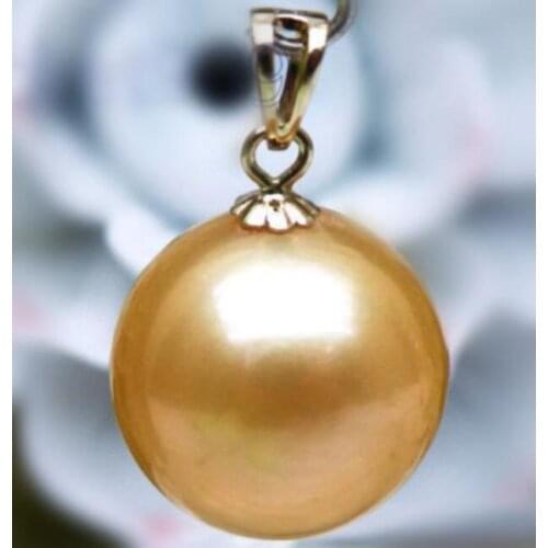 New AAA 9-10mm natural pearl necklace pendant
