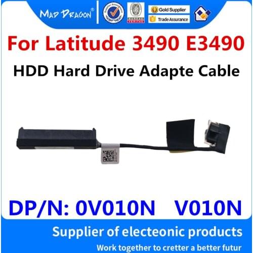 Original HDD Connector Flex Cable SATA Hard Drive SSD Adapter wire For Dell Latitude 3490 E3490 DAL10 0V010N V010N DC02C00H000