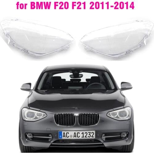 Front Car Halogen Headlights Lampshade Car Headlight Cover For BMW 1 Series F20 F21 2011 -2014