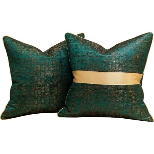 Simple cushions Luxury car pillow Decorative cushion European cushion cover office