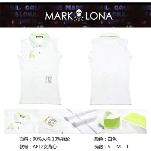 Womens Summer Sleeveless Polo Shirts Golf Sportswear