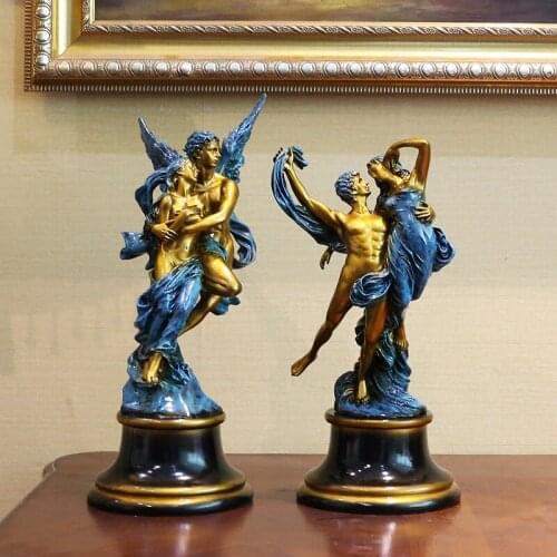 MODERN ROMANTIC EUROPEAN GREEK GODDESS DECORATION ANGEL STATUE WORLD FAMOUS SCULPTURE CHARACTER FIGURINE VALENTINES DAY GIFT
