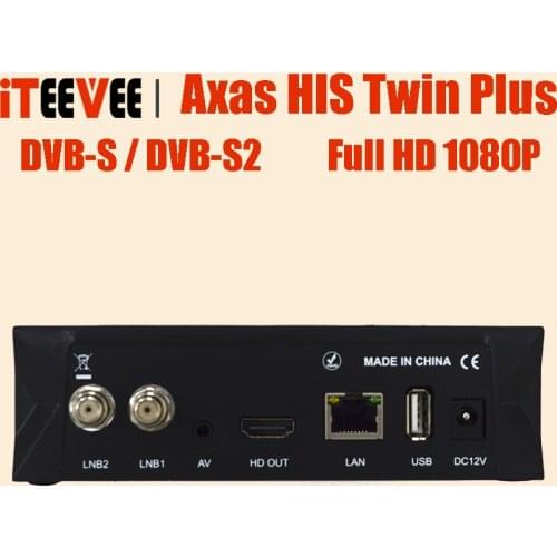 15pcs Satellite Receiver With 2x DVB-S2 SAT Tuner Installed With Axas HIS Twin Linux E2 Open ATV 6.2 TV Box Replace ZGEMMA