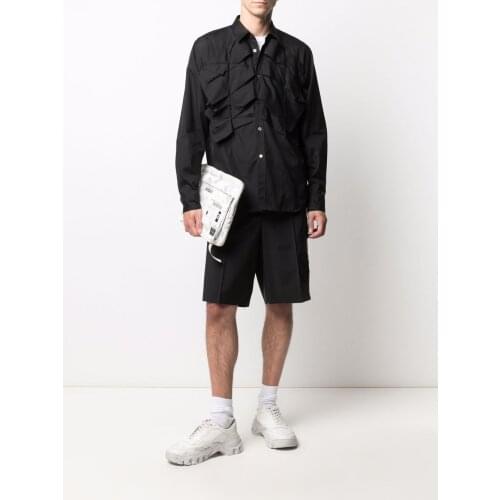 S-6XL 2021 New Men Womens clothing Show Original Layered casual Shirt Plus size Stage costumes