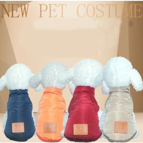 Winter Pet Clothes Cat Dog Clothes For Small Dogs Fleece Keep Warm Cotton Dog Clothing Coat Jacket Sweater Pet Costume For Dogs
