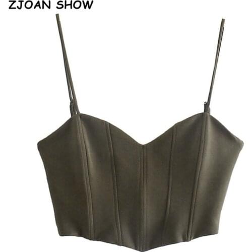 Женские укороченные топы ZJOAN SHOW China At AliExpress