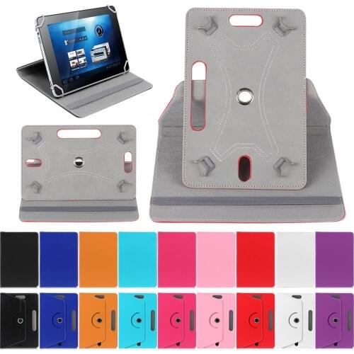 1PC Hard 360 Degree Rotating Universal Tablet Case PU Leather Cover For Samsung Galaxy Tab 7 8 9 10.1 inch Android Tablet PC