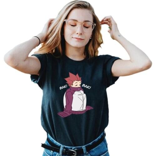 2021Hot Japanese Anime Oya Oya Oya Haikyuu Printed T-shirt Womens Cotton Short-sleev Harajuku O-neck Casual Hipster Streetwear