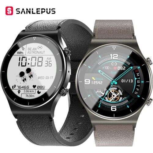 2021 SANLEPUS Smart Watch 360*360 HD Large Screen Smartwatch Men Sport Fitness Bracelet Clock Watches For Huawei Android Apple