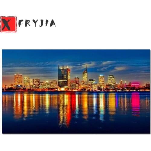 Cities of australia 5D Diamond Painting Wall Art Painting Graffiti diamond embroidery handmade diamond mosaic abstracy buliding