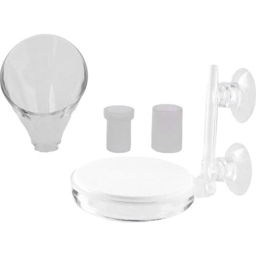 Aquarium O2 Refiner Air Oxygen Diffuser Mini Atomizer Fish Tank -6cm with Lily Pipe Fish Tank Aquarium Outlet