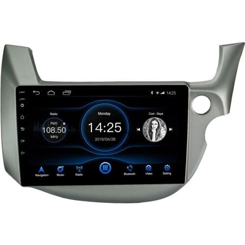 Android 8.1 GPS Navigation Car Radio Car Stereo 10.1" Wifi BT4.0 Audio Player Mirror Link RDS For Honda Fit Jazz RW 2008-2013