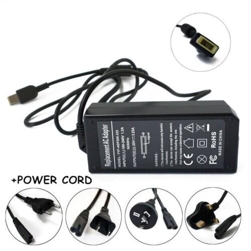 Laptop Power Supply 20V 3.25A 65W Notebook AC Adapter Charger Cargadores Portatiles For Netbook Lenovo 45N0266 45N0267 45N0278