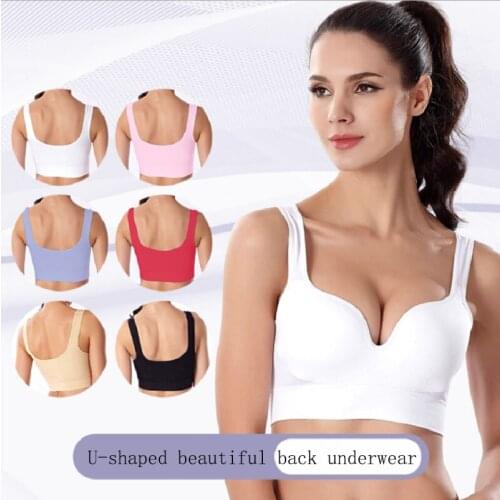 Seamless Big Size Bras Top Bralette Without Bones Plus Size Wireless Bra For Women Invisible U Back Female Underwear 2XL 3XL