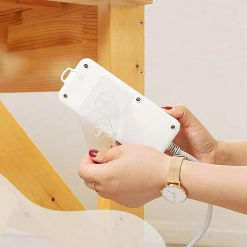 Double-Sided Adhesive Wall Hooks Strong Transparent Hanger Suction Cup Sucker Wall Storage Holder For Kitchen Bathroom