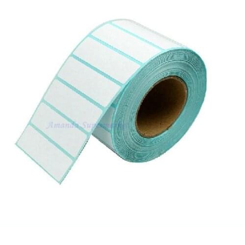 Label Sticker 65*10 mm 2500 Pcs/Roll Thermal Label Sticker For Shipping Carton Logistics Label Direct Print High Quality