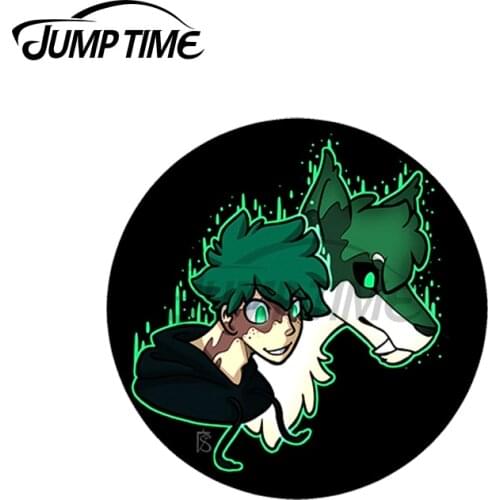 JumpTime 13 x 13cm For The Soul Behind The Quirk Duality Car Stickers Personality Windows Decal Waterproof Scratchproof