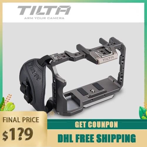 Tilta TA-T17-A-G Rig Cage and Side Focu Handle for Sony A7II A7III A7S A7S II A7R II A7R IV A9 Rig Cage For SONY A7/A9 camera
