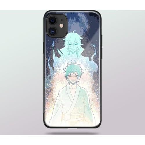 Mitsuki anime tempered glass soft silicone phone case cover shell For iPhone SE 6 6s 7 8 Plus X XR XS 11 Pro Max