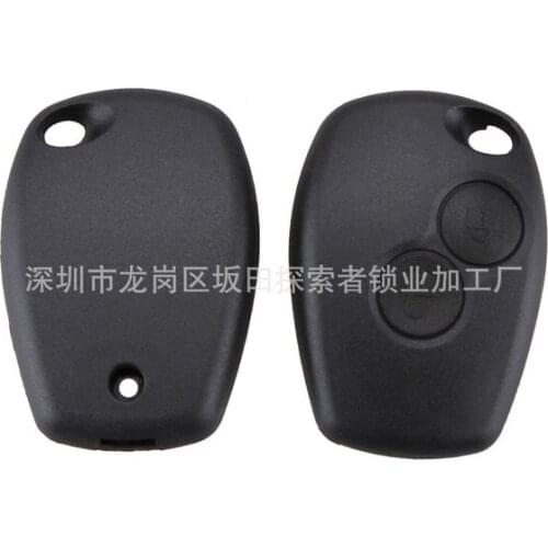By DHL 500pcs Remote 2 Buttons Auto Car Key Fob Shell Cover Case For Renault Kangoo Modus Master