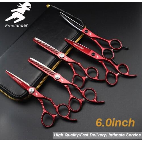 6 inch top salon high-end haircut hairdressing scissors flat shear teeth shear thin cut haircut tool haircut tool