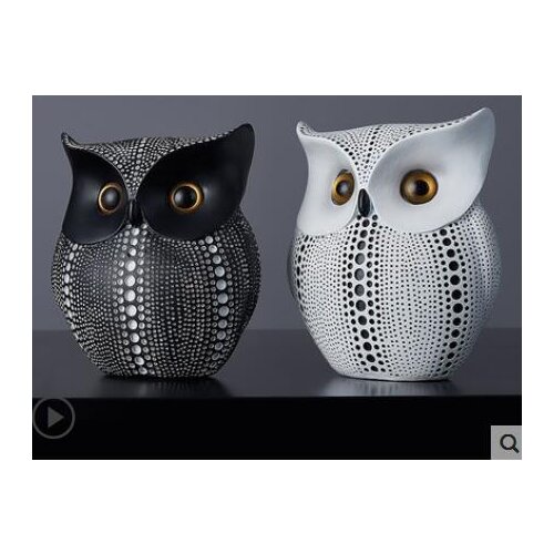 Contemporary and contracted owl places adornment originality to live in a sitting room Nordic individual character handicraft