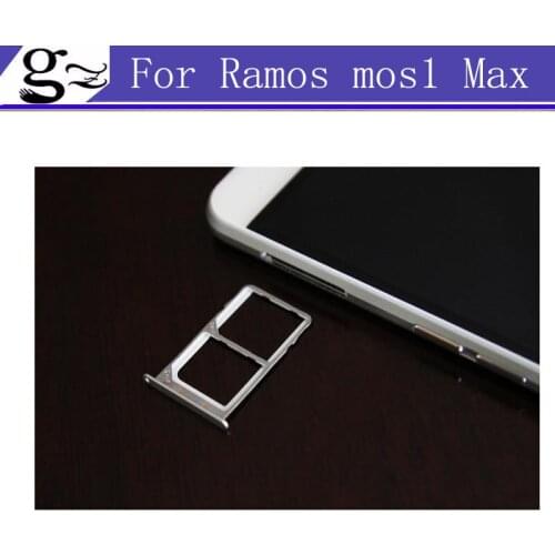 In Stock High Quality Sim Card Slot Tray Card Holder For Ramos mos1 Mos 1 Max Smartphone 6.44 Mobile Phone