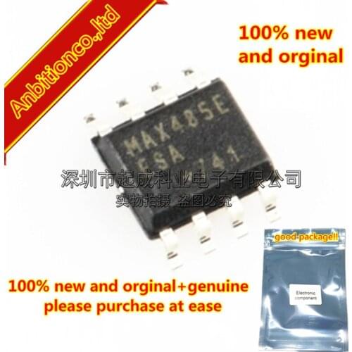 10pcs 100% new and orginal MAX485EESA+T SOP8 MAX485EESA 3V~3.6V in stock