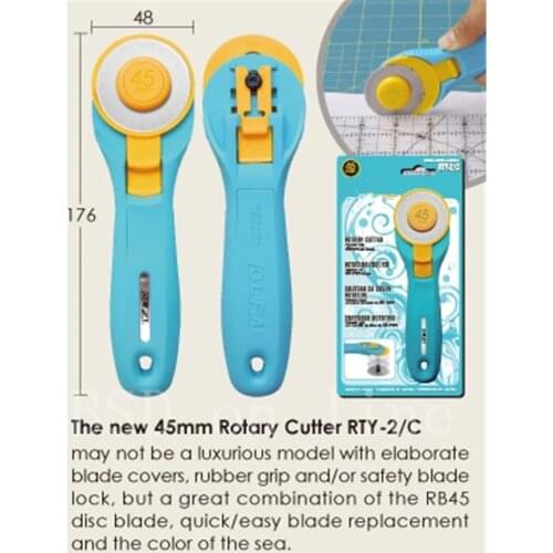 Big Promotion!!!! 45mm rotary cutter RTY-2/C for genuine olfa good quality New type olfa RTY-2 / C Professional Sewing hob