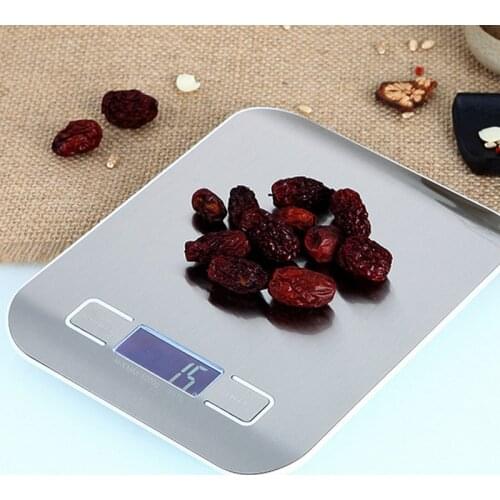 Household Kitchen Scale Electronic Food Scale Thin LCD Digital Scale