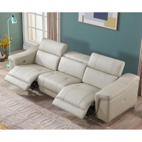 Living Room Sofa real genuine leather sofas electric recliner salon couch puff asiento muebles de sala canape cama 3 seater