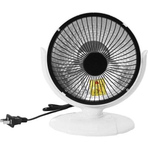 Mini Home Heater Infrared Portable Electric Air Heater Warm Fan Desktop for Winter Household Bathroom US Plug