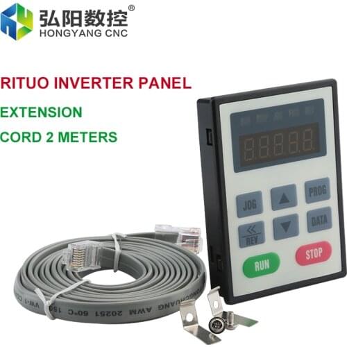 Rituo inverter panel engraving machine spindle motor governor panel extension cord engraving machine accessories