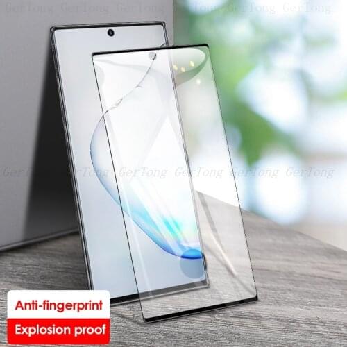 3D Curved Protective Glass For Samsung Galaxy Note 10 Plus Pro 10plus 10+ Tempered Glass Screen Protector Note10 Full Cover Film