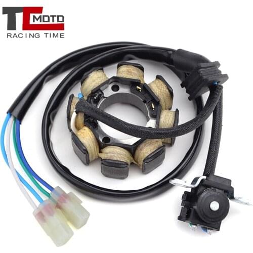 Motorcycle Stator Coil 8 Poles For Honda CRF250 CRF450R 2005-2007 CRF450R 31120-MEN-730 31120-MEN-731 31120-KRN-670 31120-MENA11