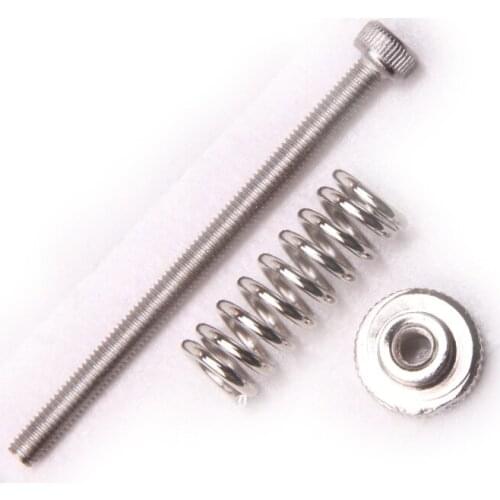 Glyduino 5PCS Leveling Components M3 Screw Leveling Leveling knob Suite for 3D printer Parts Accessories for Arduino