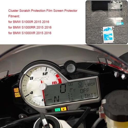 MTCLUB for BMW 2015 2016 S1000R S1000RR S1000XR Motorcycle Cluster Scratch Protection Film Screen Protector New TPU film
